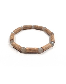 Hazelwood bracelet with Labradorite