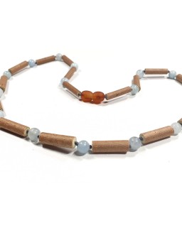 Hazelwood necklace with Aquamarine