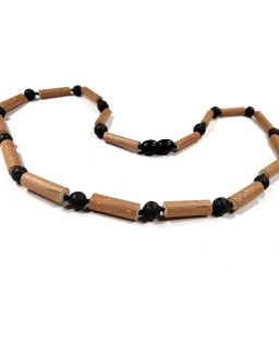 Hazelwood necklace with Lava